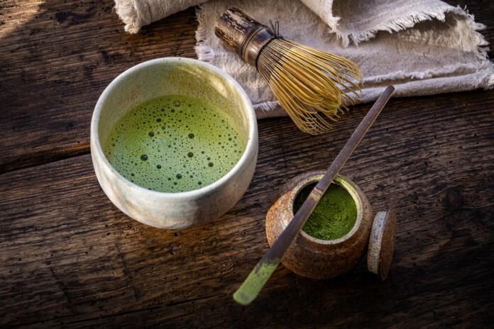 matcha, tea, drink