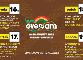Overjam Festival 2023 Overjam, 16-20. avgust, Tolmin, Slovenija in seznam nastopajočih