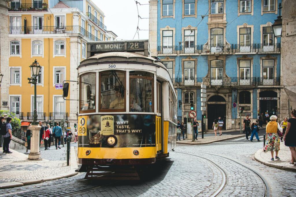 tramvaj v Lizboni