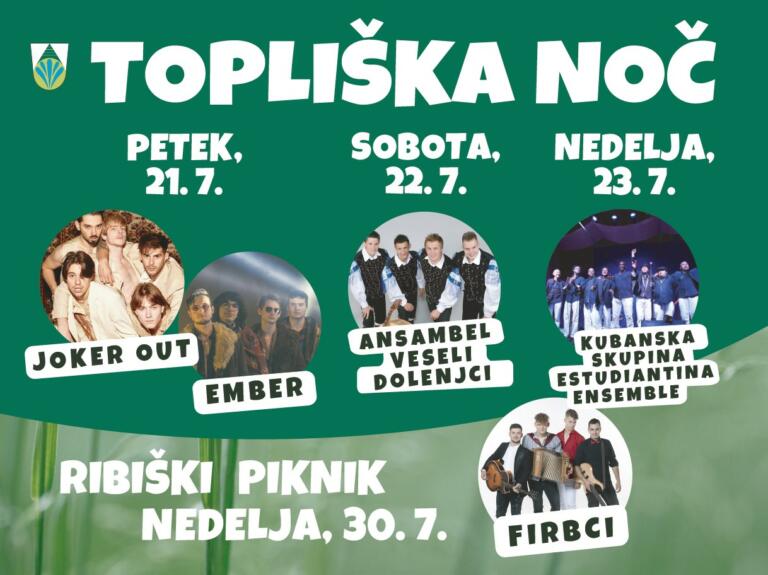 Občina Dolenjske Toplice praznuje