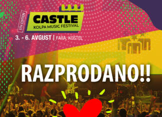 Castle Festival 2023 je razprodan! Slika koncerta z besedo razprodano