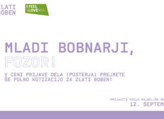 Zlati boben vabi mlade do 30 leta, da prijavijo delo in se brezplačno udeležijo festivala! Mladi bobnarji, pozor! V ceni prijave dela (posterja) prejmete še polno kotizacijo za zlati boben! Prijavite svoja najboljša dela do 12. septembra.