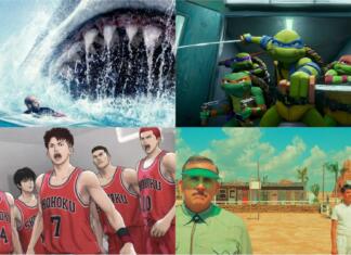 V kinu avgusta 2023: Megalodon, FeKK 2023, Ninja želve, Wes Anderson in anime The First Slam Dunk Kino avgust 2023