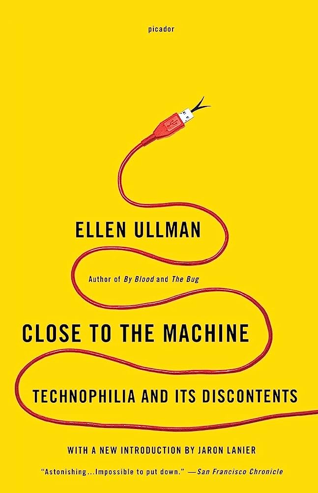 Med najboljše knjige o tehnologiji ta hip spada Close to the Machine- Technophilia and Its Discontents