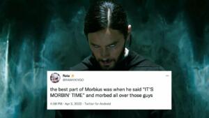 Morbius je bil internetni meme