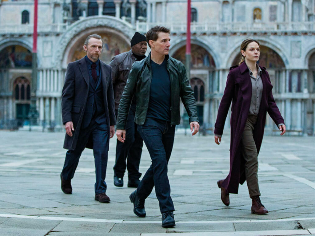 Simon Pegg, Ving Rhames, Rebecca Ferguson in Tom Cruise se vračajo