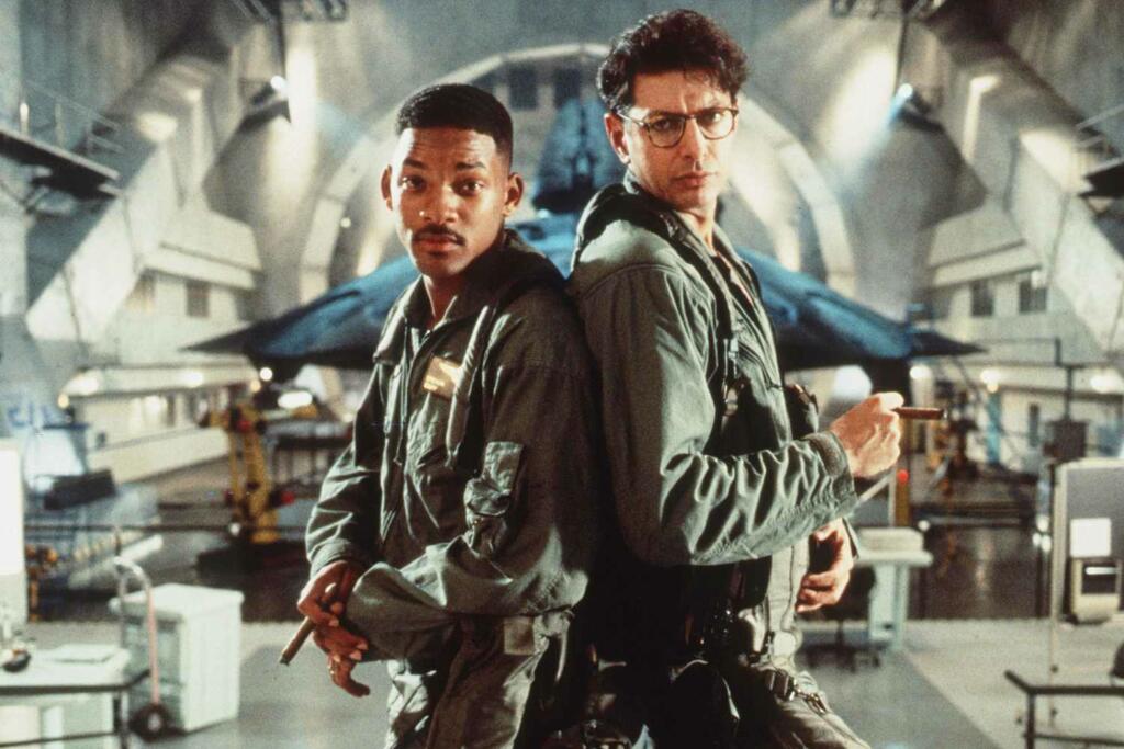 Will Smith in Jeff Goldblum v filmu Dan neodvisnosti