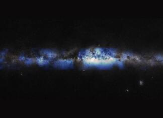 Prvi tak posnetek Mlečne ceste je navdušil znanstvenike Prva slika Mlečne ceste z delci duhov