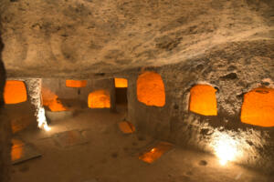 Kaymakli Underground City Village, Cappadocia, Turkey