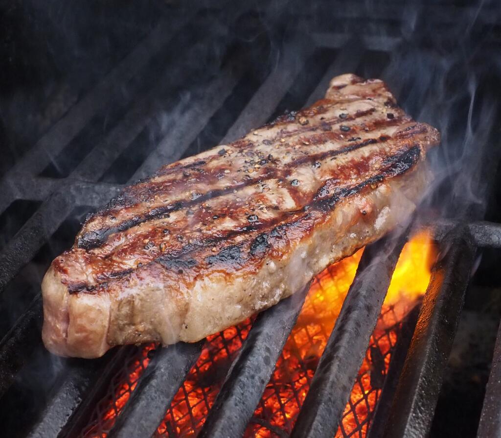 steak, beef, meat
