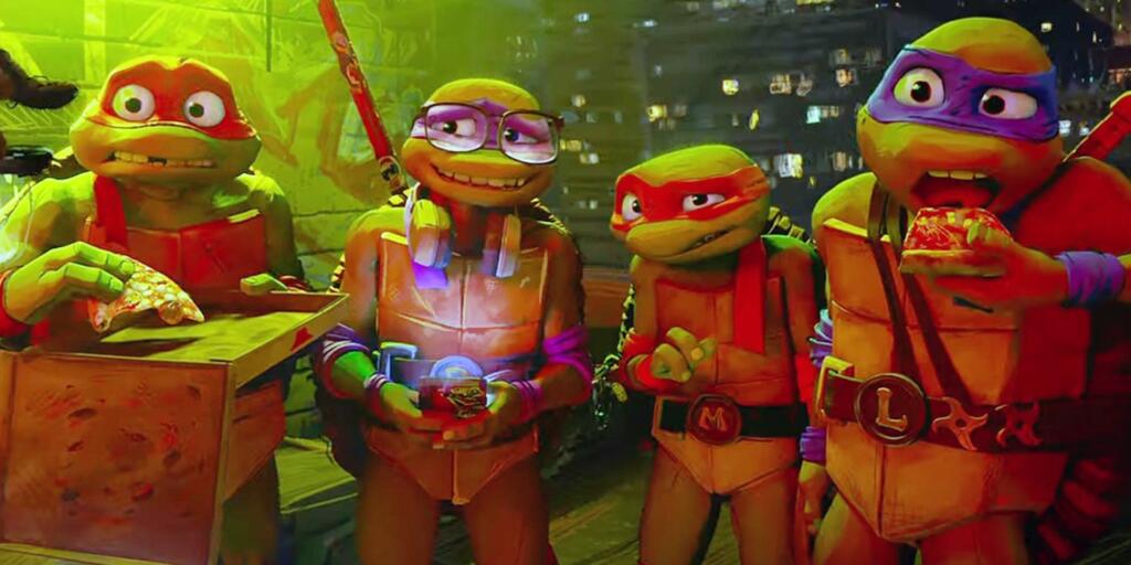 Animacija novega filma o Ninja želvah v letu 2023