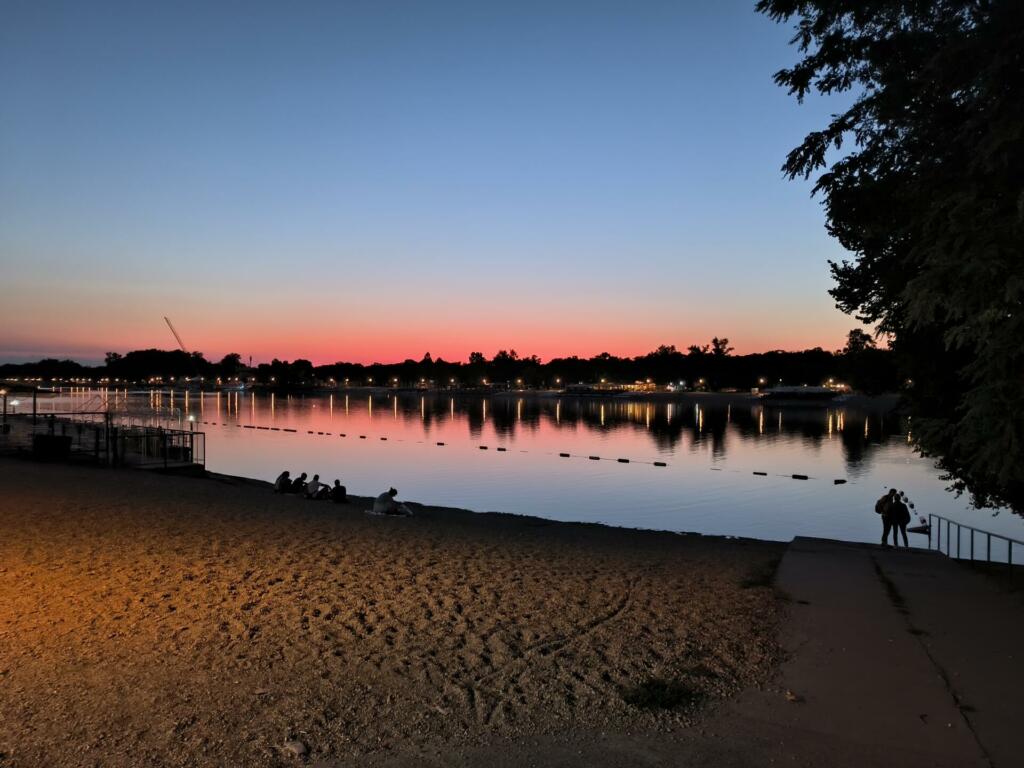 Plaža na Adi Ciganliji.