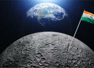 Zgodovinski dogodek! Indija šele kot četrta država pristala na Luni Indija pristala na Luni kot četrta država v zgodovini