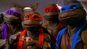 Ninja želve v letu 1990, ko so se prvič pojavile v igranem filmu