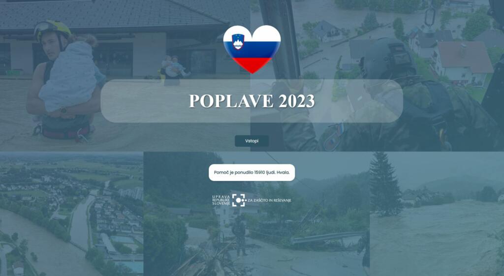 Poplave 2023 aplikacija