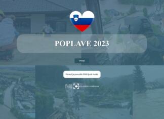 Ne veš, kako in kje pomagati? Poglej v aplikacijo Poplave 2023 Poplave 2023 aplikacija