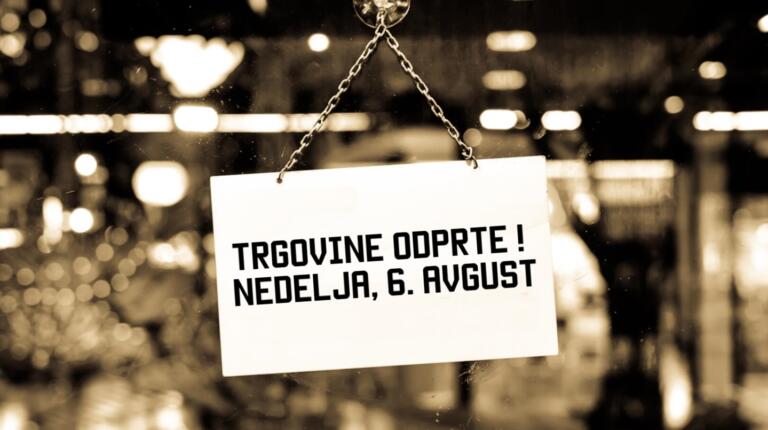 Trgovine bodo v nedeljo odprte, ali pač?