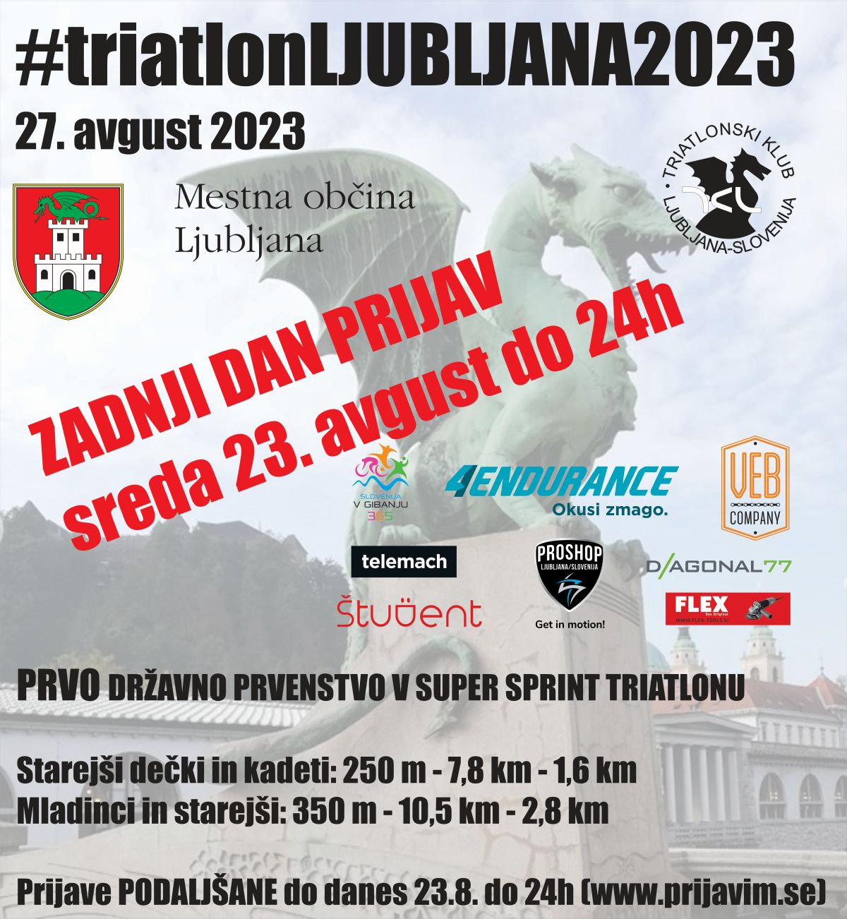 Triatlon Ljubljana 2023