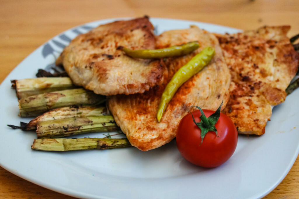 Fried dish on plate