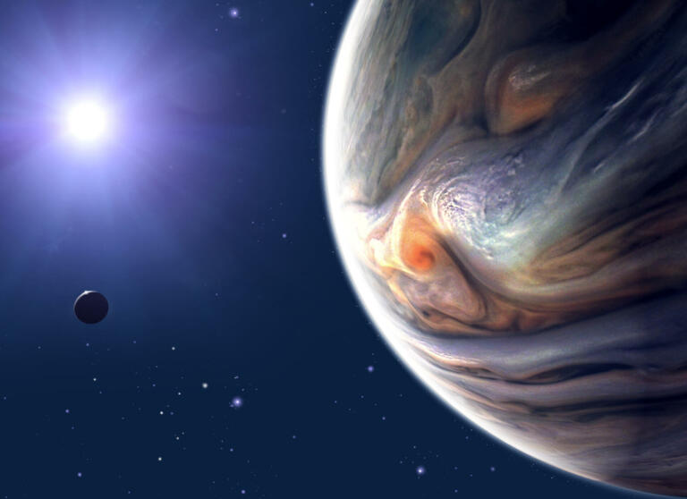 Novoodkriti planet, podoben Jupitru, navdihuje astronome