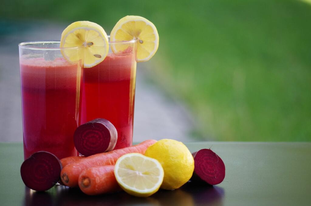 smoothie, fruit, vegetables