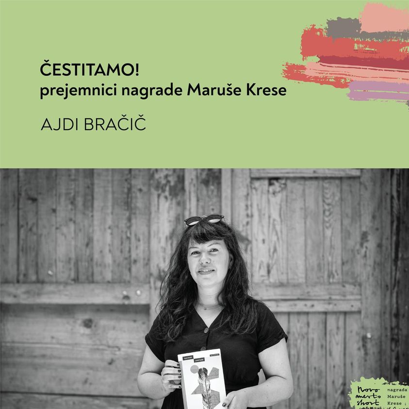 Ajda Bračič je dobitnica nagrade Maruše Krese