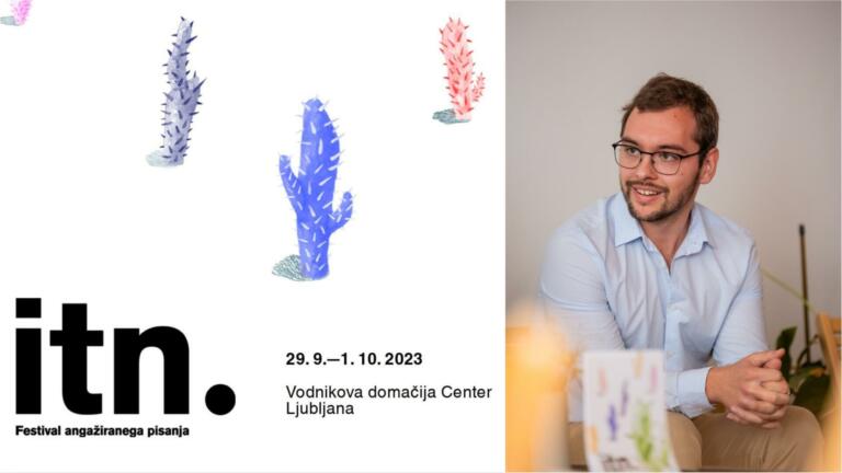 Jaka Klun, član programskega odbora Itn. o Festivalu angažiranega pisanja