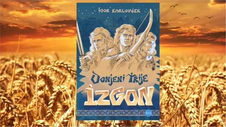 Ognjeni trije, začetek knjižne serije Izgon Igorja Karlovška