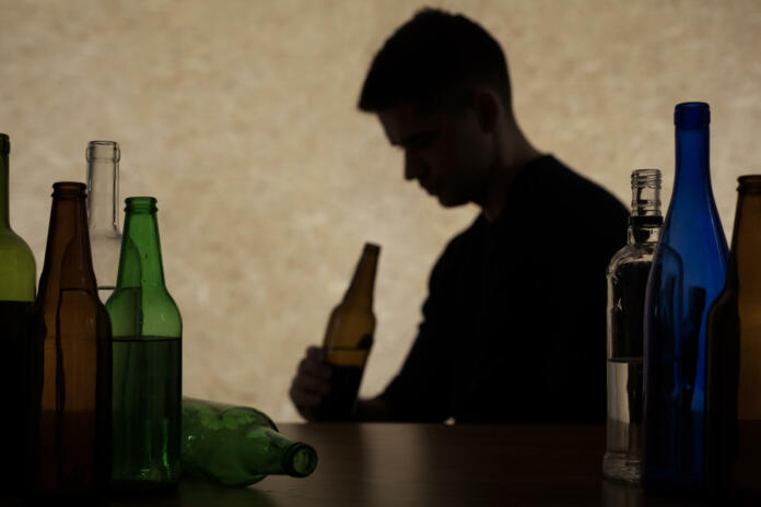 Adolescent drinking beer - alcoholism among young adults