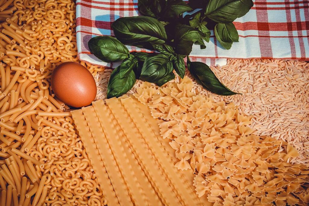 pasta, italian cuisine, ingredients