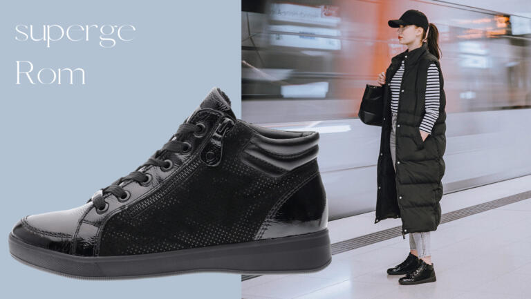 Modna izbira za hladnejše dni so ara Shoes superge