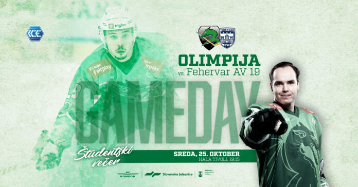 ICEHL: HK SŽ Olimpija - Hydro Fehervar AV19