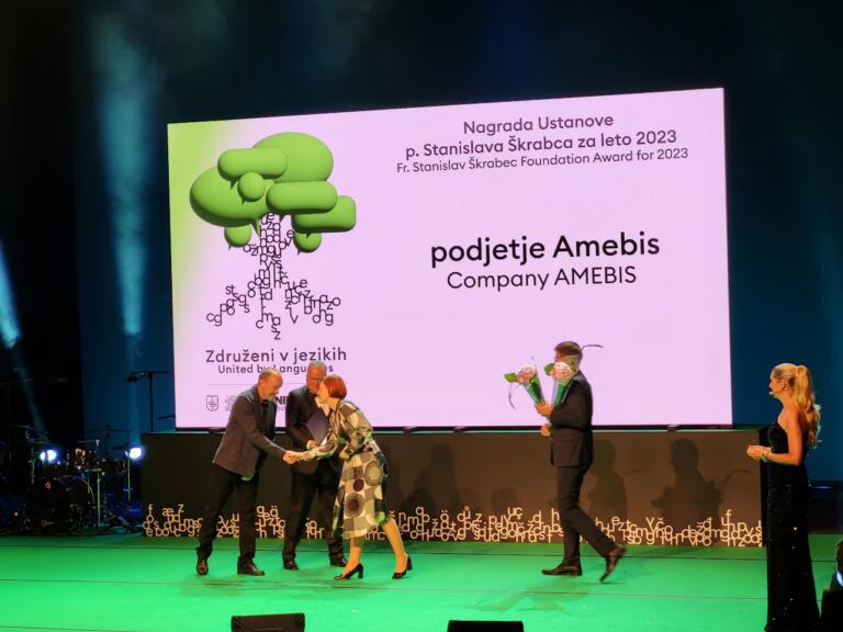 Amebis prejemnik nagrade za posebne dosežke