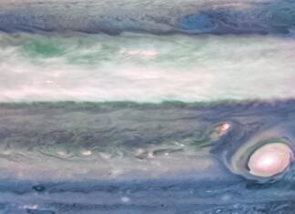 Nasin teleskop Webb odkril novo funkcijo planeta v našem osončju Slika Jupitra, ki jo je posnel Nasin teleskop James Webb