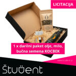 1 x darilni paket olje, milo, bučna semena Kocbek