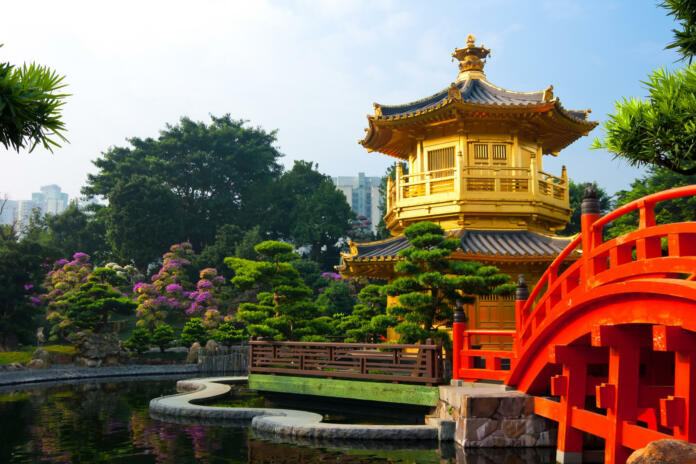 Nan Lian Garden,This is a government public park,situated at Diamond hill,Kowloon,Hong Kong