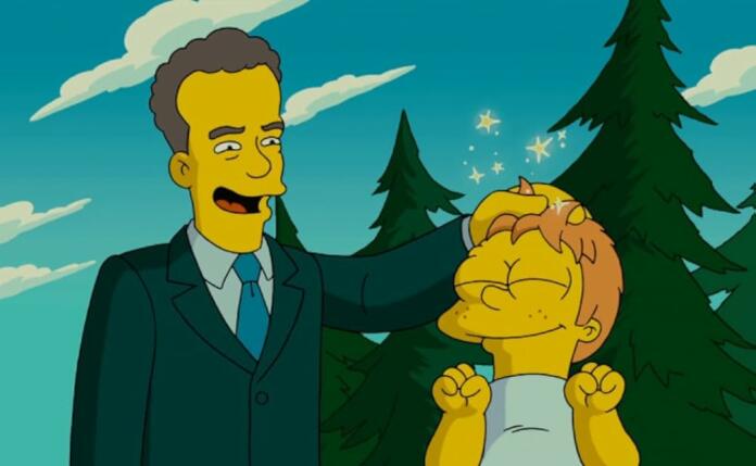 Tom Hanks in The Simpsons