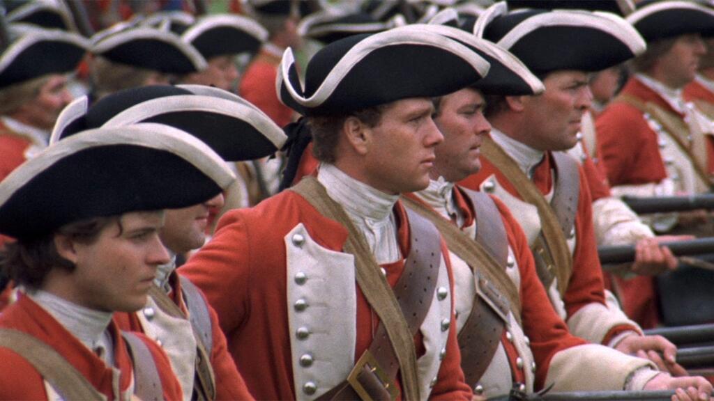 Prizori iz filma Barry Lyndon, ki ga je Kubrick posnel leta 1975