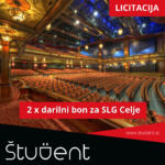 2 x darilni bon za SLG Celje