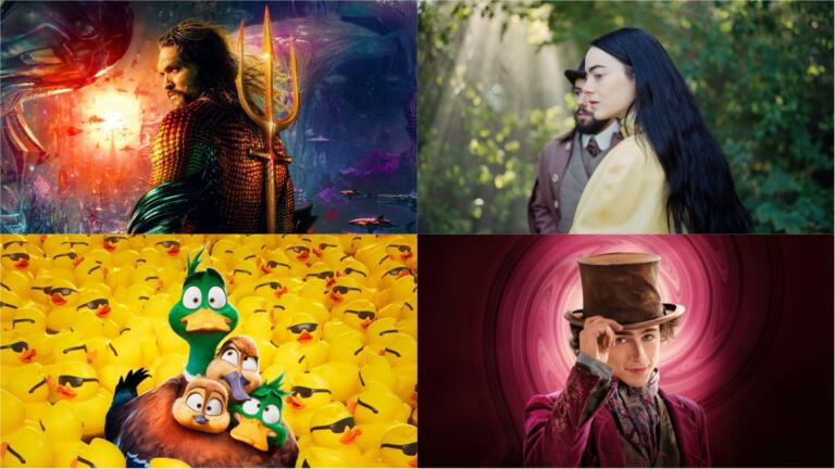 V kinu decembra 2023: Wonka, Aquaman, Ferrari in Race!