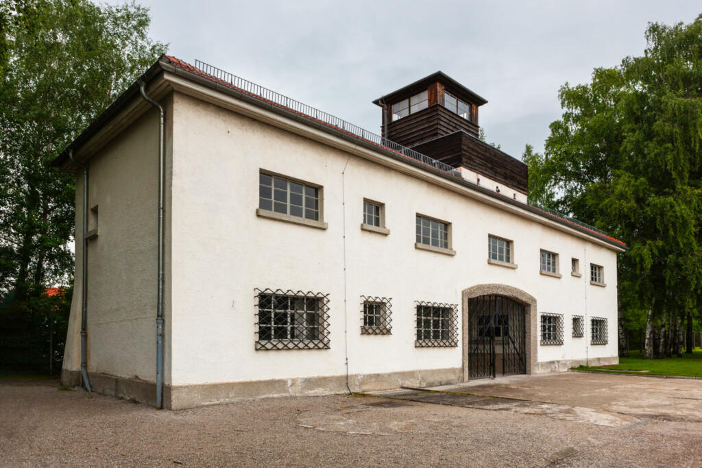 Dachau, Germany - July 4, 2011 : Dachau Concentration Camp Memorial Site.