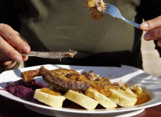 Študent kuha: Martinova pojedina goose, thigh, st martin