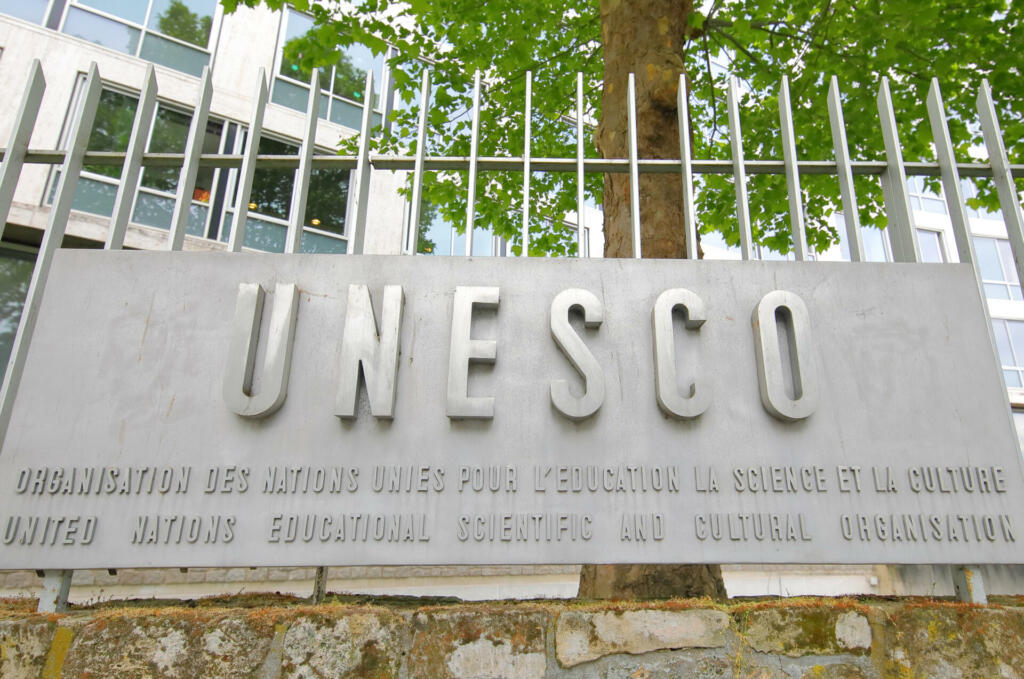 Paris France - May 22, 2019: UNESCO headquarter Paris France