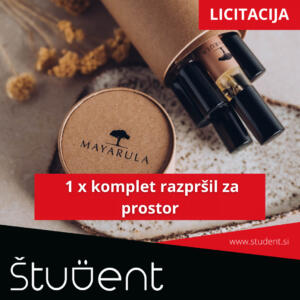 1 x komplet razpršil za prostor