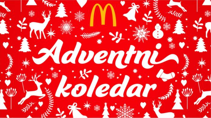 McDonald's adventni koledar v decembru 2023