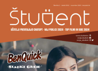 Učitelji preverjajo chatGPT, Naj poklici 2024, Top filmi in igre 2024 Naslovnica revije