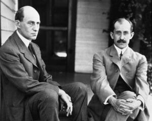 Wilbur in Orville Wright, brata, zaslužena za prvi polet v zgodovini