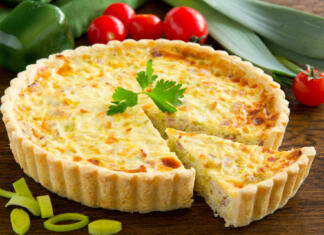 Recept za popoln kiš z le 7 sestavinami (VIDEO) Recept za kiš quiche Lorraine