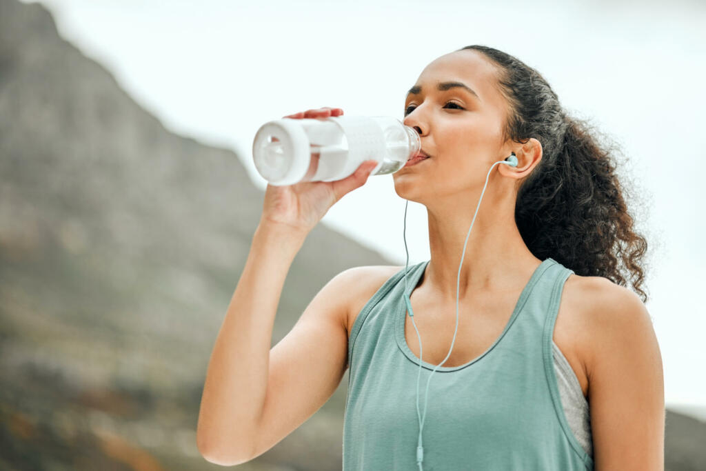 Taking a break to re hydrate