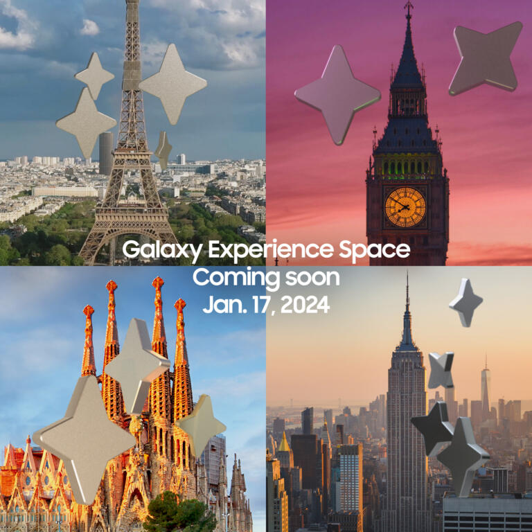 Samsung odpira Galaxy doživljajske prostore (Experience Spaces) in vabi oboževalce v novo dobo Galaxy AI